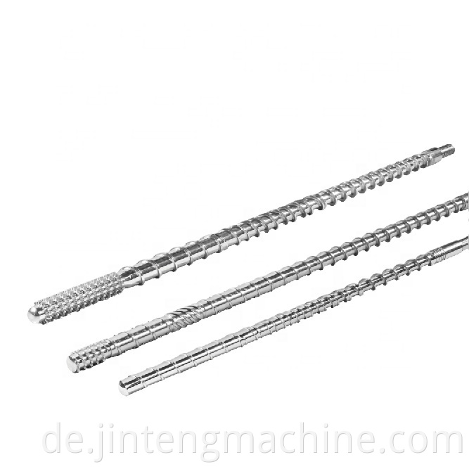 high output screw and barrel for injection machine